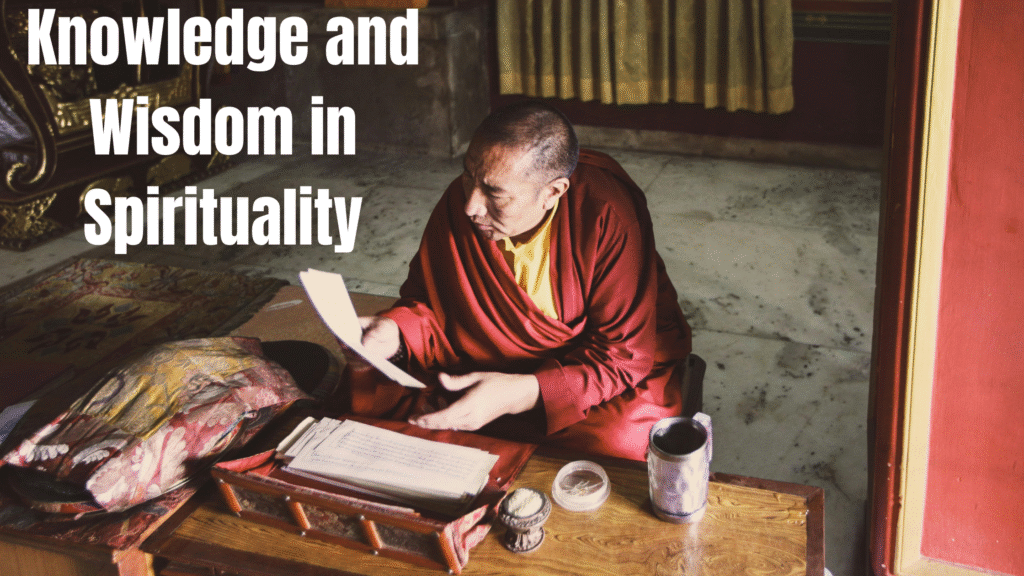 Knowledge and wisdom in spirituality through awareness, reflection, and meditation